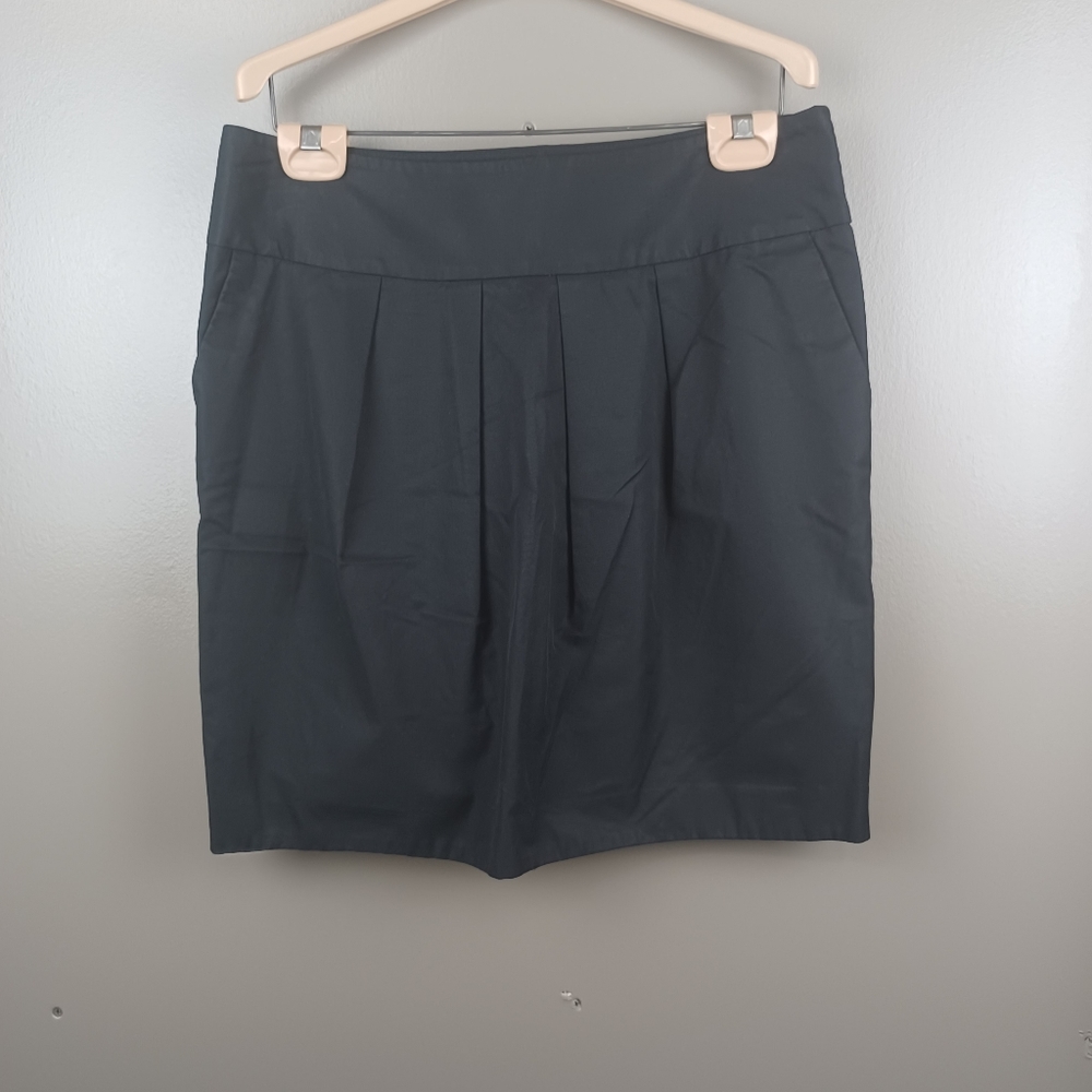 Ann Taylor Loft black mini skirt